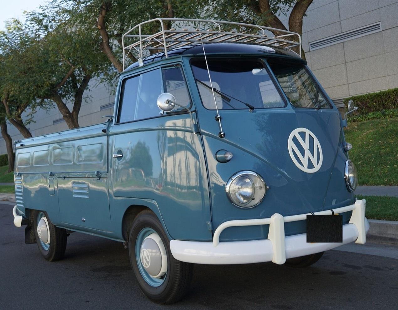1959 volkswagen t1 single cab transporter pickup absolutely exceptional