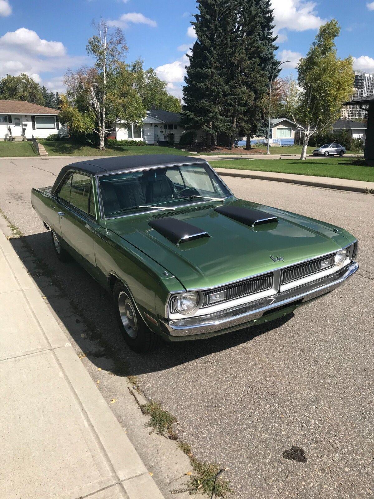 1970 dodge dart gt 2 door hardtop with a 340 cid v8 64294 miles