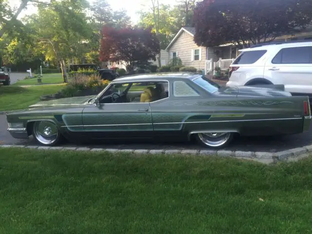 1970 coupe deville bagged custom trade