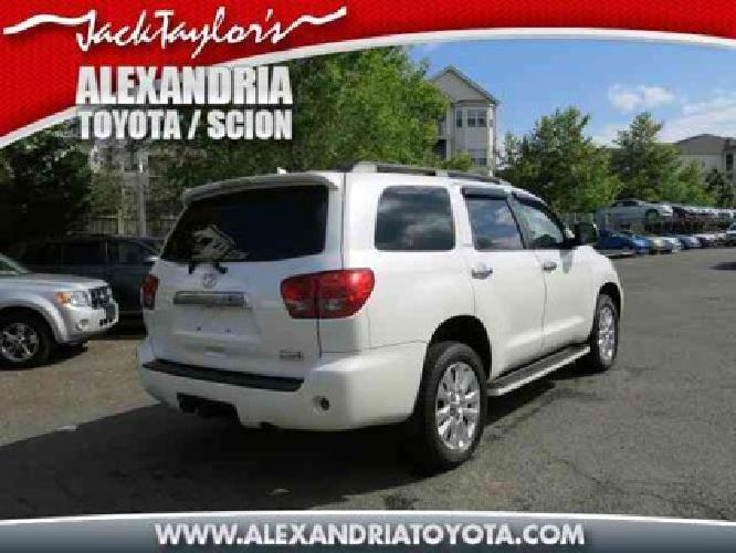 2011 toyota sequoia platinum in alexandria, va