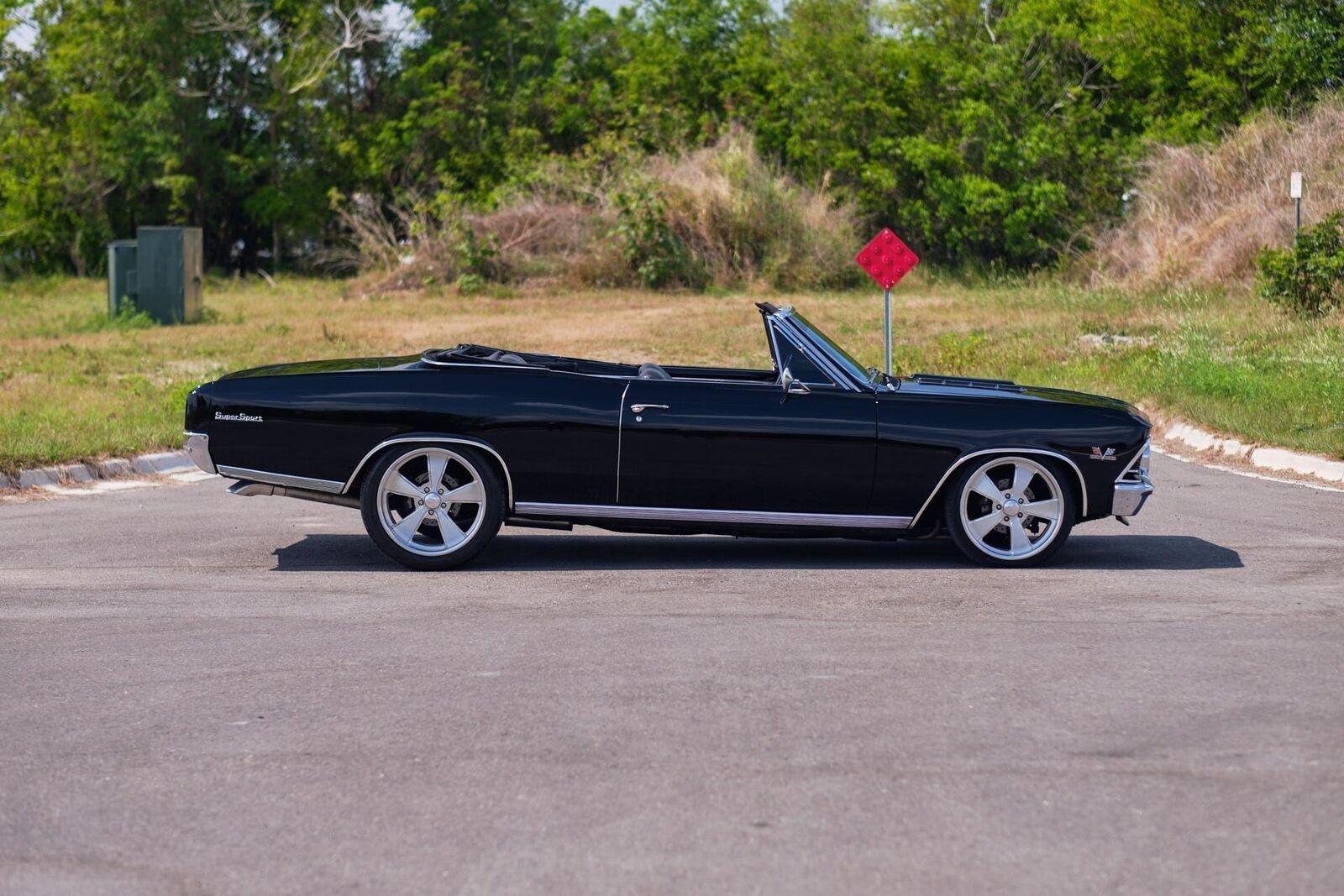 1966 chevrolet chevelle convertible resto mod super sport