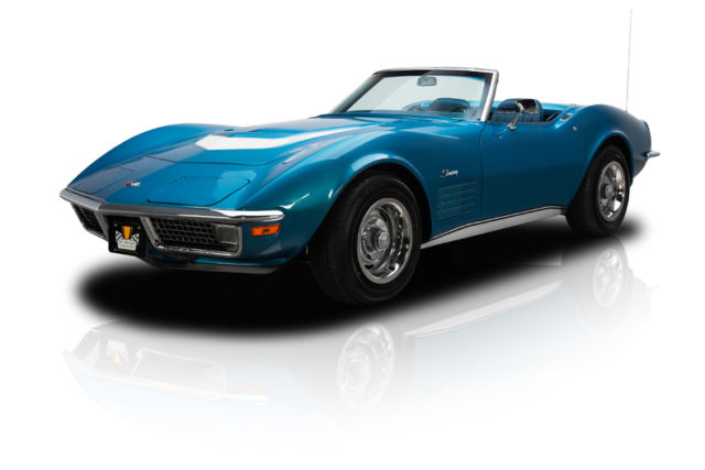 frame off restored numbers matching corvette roadster lt1 350/330 hp v8 4 speed
