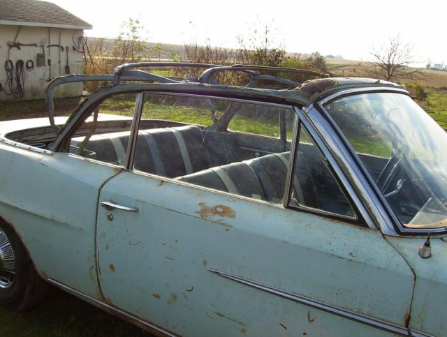 1963 pontiac 2 door convertible tempest lemans 4cyl automatic