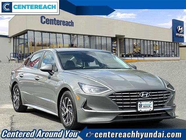 2021 hyundai sonata hybrid blue