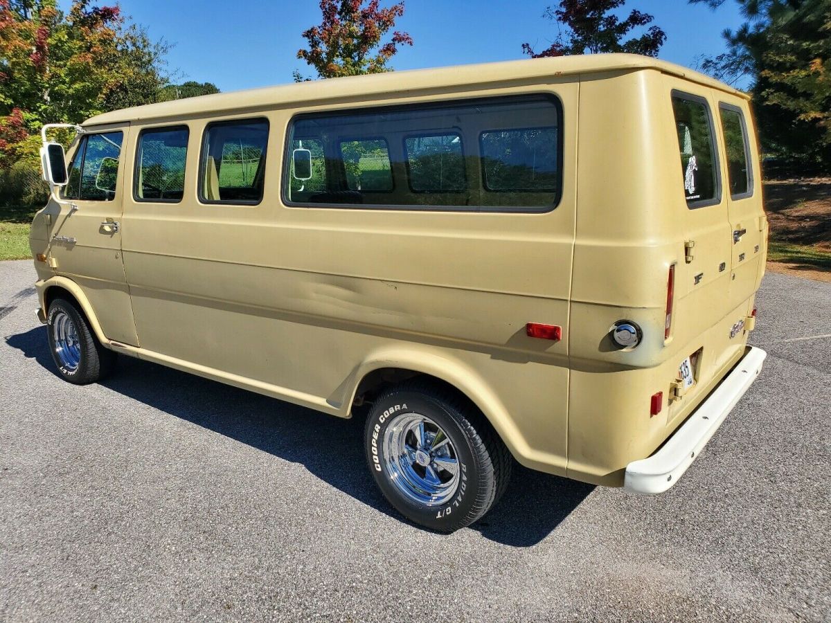 1973 ford econoline e100 van brown rwd automatic