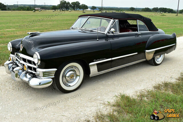 1949 cadillac series 62 convertible 331 ohv v8 160hp hydramatic power windows