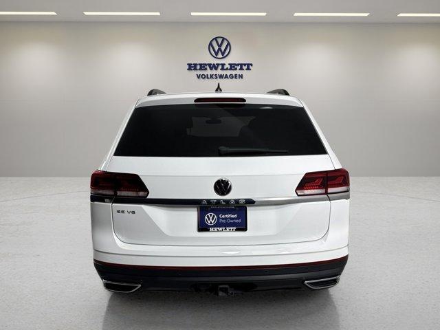 2022 volkswagen atlas 3.6 se w/ technology