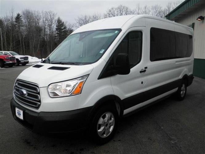 2018 ford transit passenger 350 xl 350 xl 3dr lwb medium roof passenger van w/sliding passenger side door for sale in arundel, maine