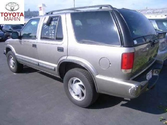 2000 chevrolet blazer lt one owner in san rafael, ca