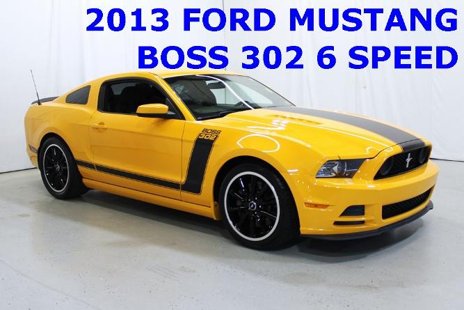 used 2013 ford mustang boss 302