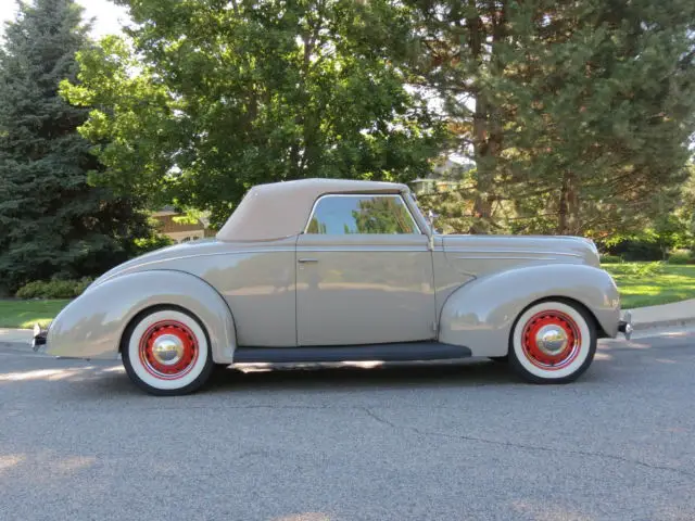 1939 ford cabriolet rumble seat convertible frame off restoration leather nice!!