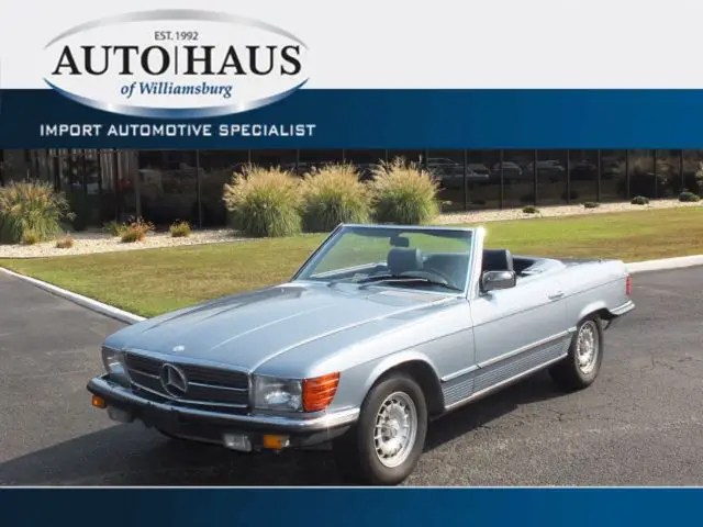 1980 mercedes 350sl euro conv - looks/runs/drives great! clean! no reserve!