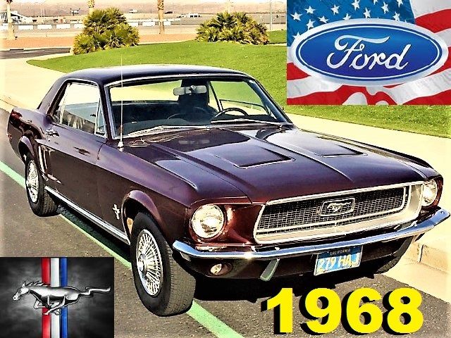 1968 ford mustang really good condition 59k. take your chance no reserve auction