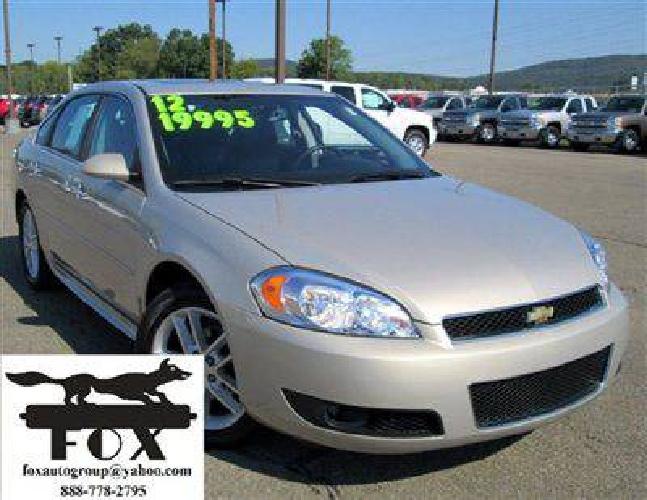 used 2012 chevrolet impala 4dr sdn ltz sedan, 12,000 miles in painted post, ny