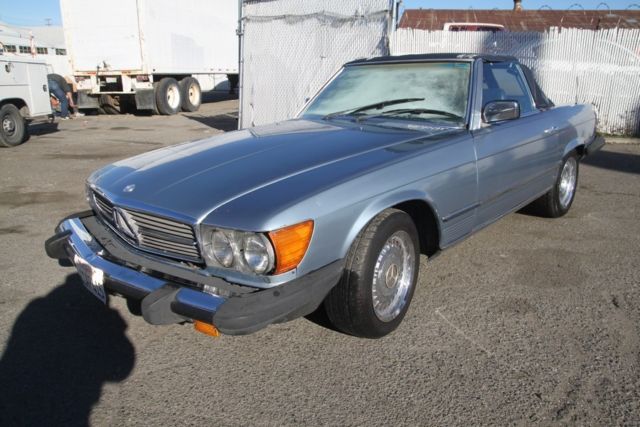 1985 mercedes 380sl automatic 8 cylinder no reserve