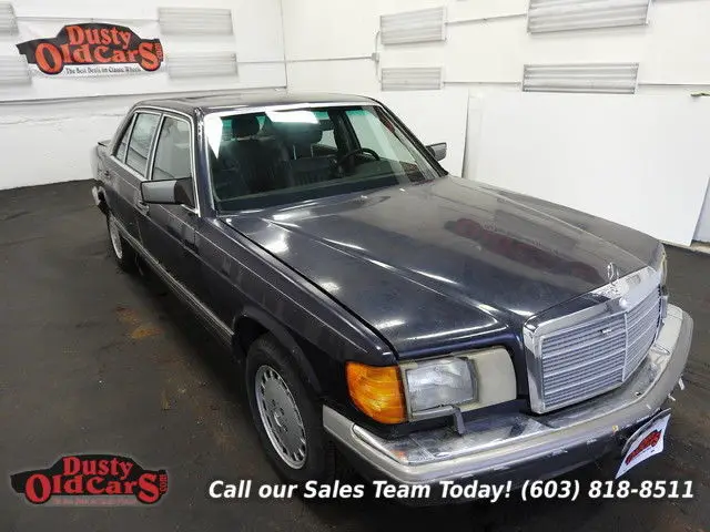 1988 blue decent car needs some work 4.2l v8!
