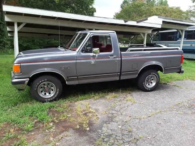 1987 ford f-150 xlt shortbed 5.0 lariat rust free southern truck only 36k miles
