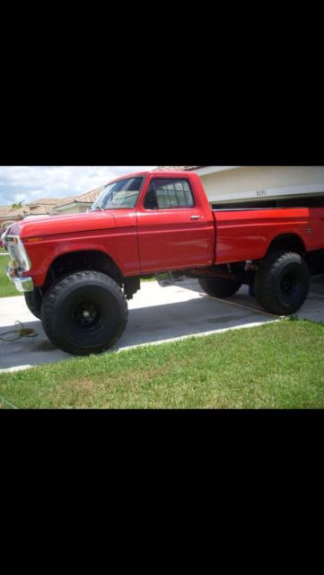 1977 ford f100 4x4 mudtruck
