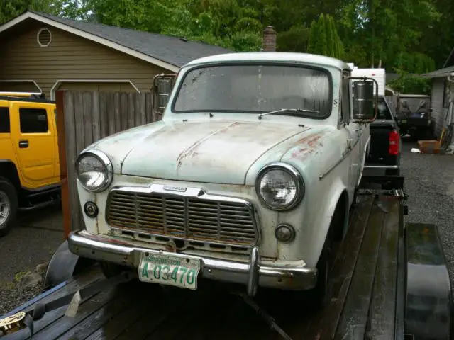 rare barn find 1960 datsun pickup truck, complete must see