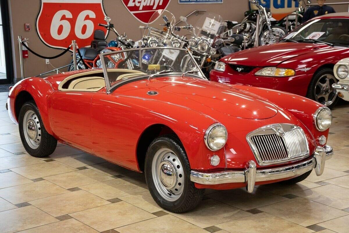 1959 mg mga 1500 convertible 4-cylinder