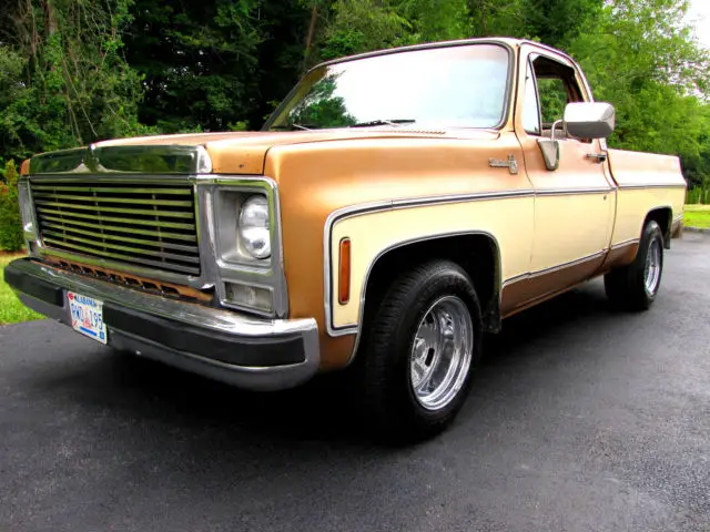 1979 chevrolet c-10 silverado short bed built 383 v8 patina shop truck hot rod