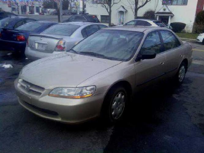 2000 honda accord sdn 4dr sdn lx auto ulev beige/sandstone, 104,500 mi in harrison, ny