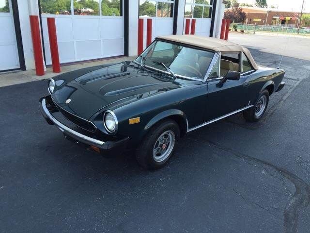 1980 fiat pininfarina spider 2000 runs great very rare auto trans