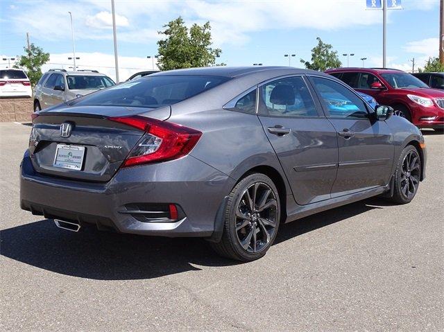 certified 2019 honda civic sport sedan santa fe, nm 87507 for sale in santa fe, new mexico