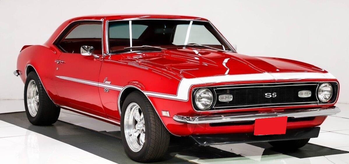 1968 chevrolet camaro ss coupe 454-390 hp turbo