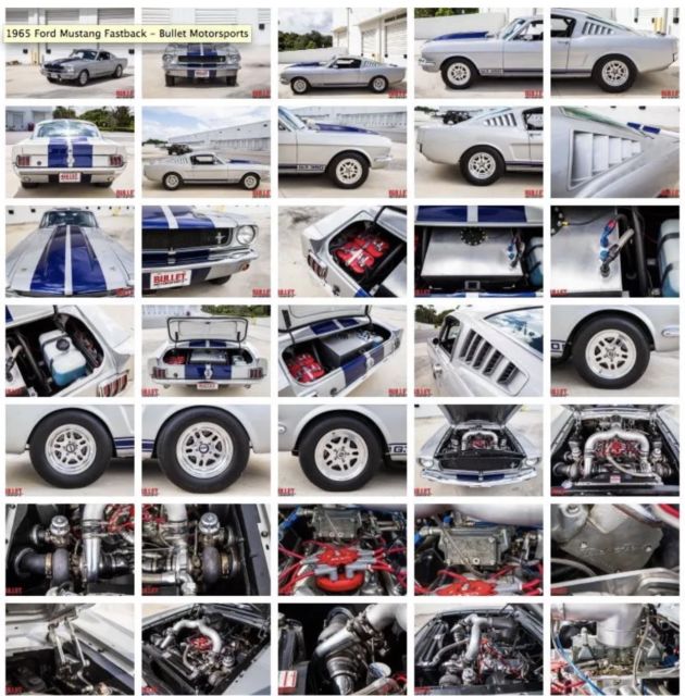 1965 ford mustang fastback drag car