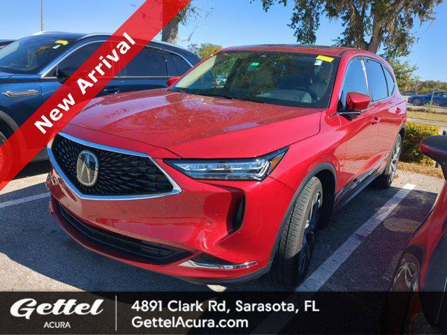 2022 acura mdx technology package