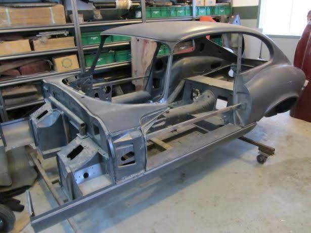 1971 jaguar e type coupe 2+2 restored body completely rust free no filler