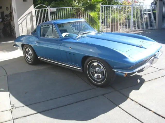1966 corvette coupe original matching numbers