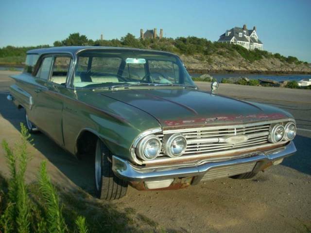 1960 chevrolet brookwood automatic rwd v8 5.4l gasoline