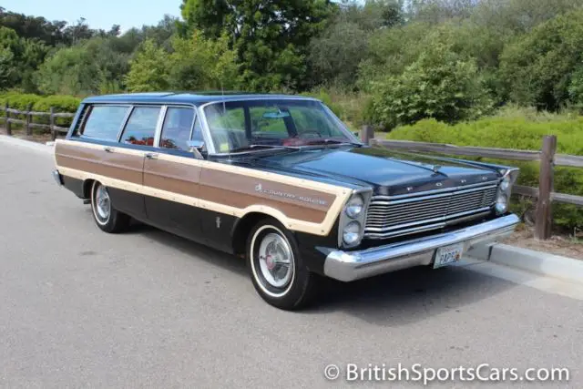1965 ford country squire 100% original paint and upholstery amazing condition