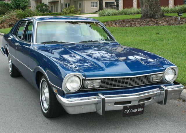 budget entry level classic - 1975 ford maverick sedan - 45k mi - no reserve