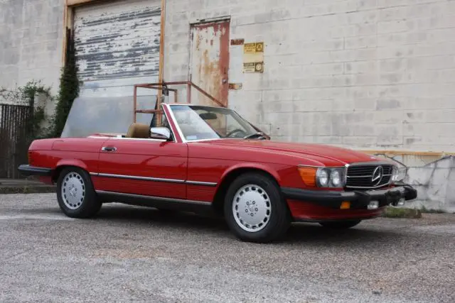 signal red/palomino, 50k miles, 100% original paint, collector quality