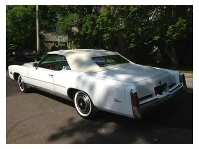 1976 cadillac eldorado 34k low miles garaged original convertible