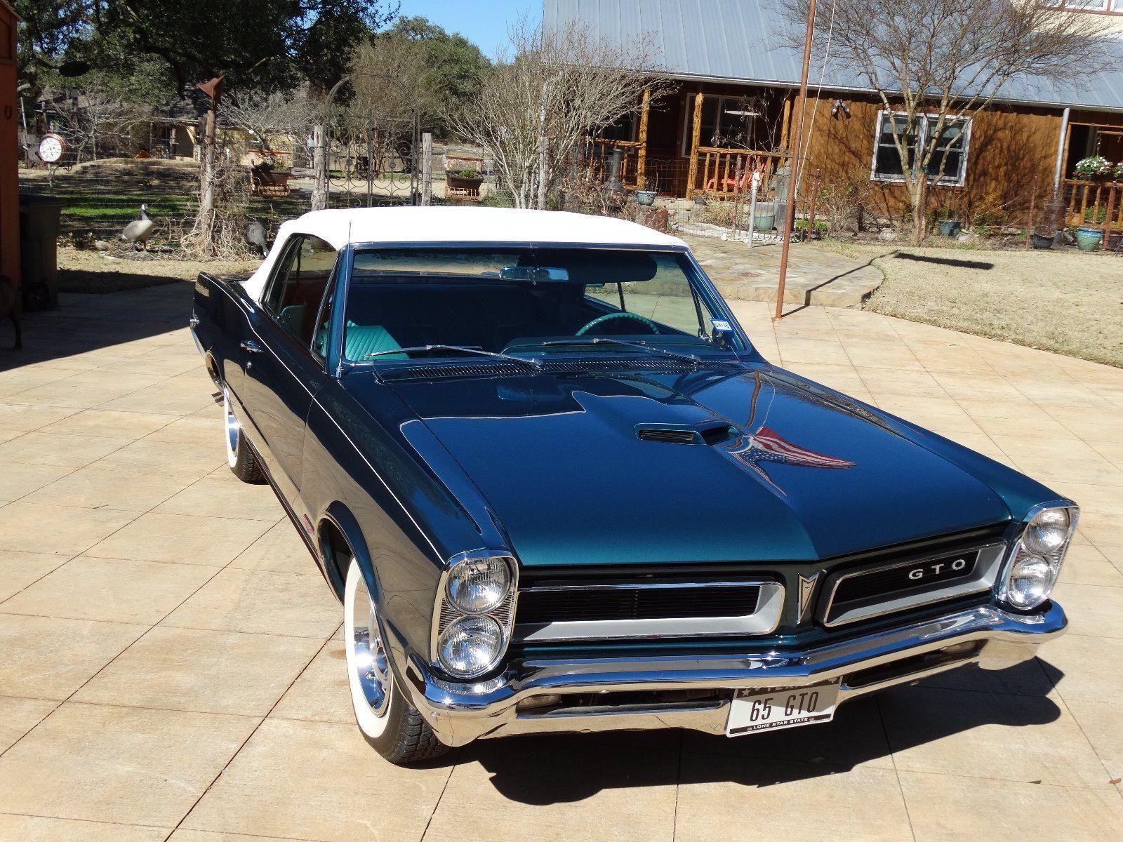 1965 pontiac gto convertible