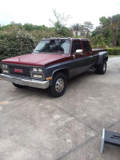1987 gmc sierra crew cab dually