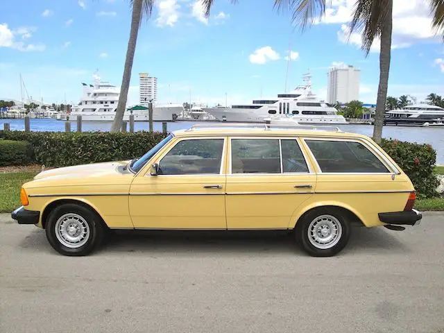 82 mercedes 300tdt turbo diesel wagon*gorgeous*rare collector cond*florida nice