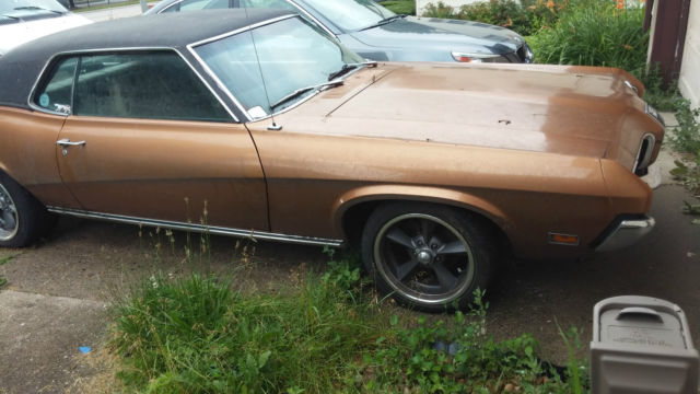 1970 mercury cougar base 5.8l good project