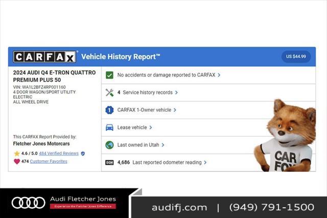 2024 audi q4 e-tron premium plus 50 quattro