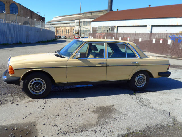 1982 mercedes-benz 240d in san francisco