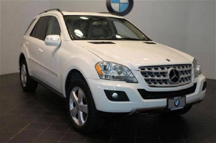 used 2009 mercedes-benz m-class ml350 awd suv, 49,865 miles in arlington, va