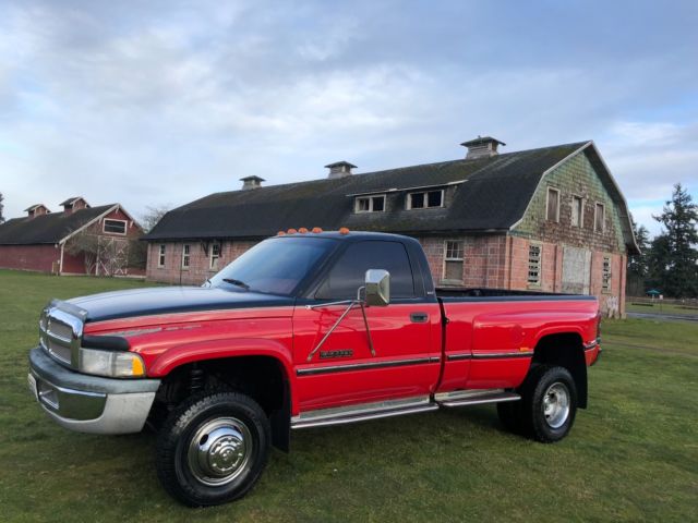 1994 dodge ram 3500 laramie 5.9 cummins manual 4x4 96k. mi. worldwide no reserve