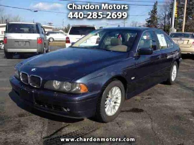 used 2002 bmw 5-series for sale. in chardon, oh
