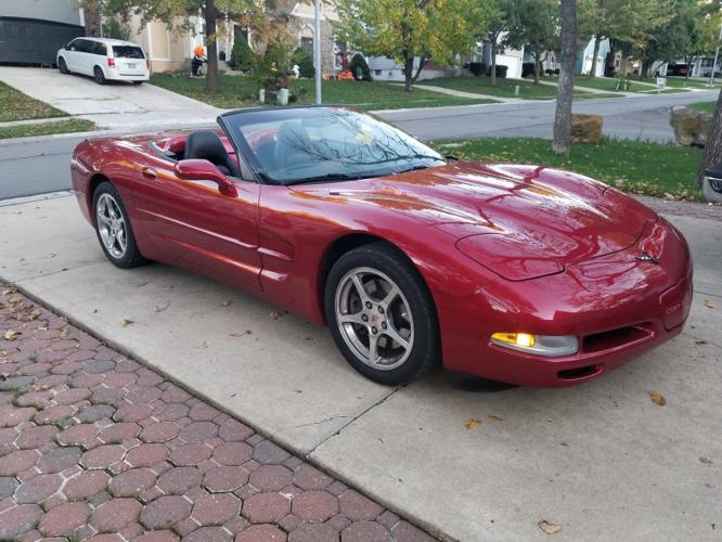 used 2001 chevrolet corvette convertible olathe, ks 66061 for sale in olathe, kansas