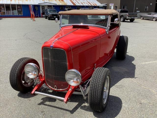 1932 ford roadster all steel convertible red 350 ci small block chevy