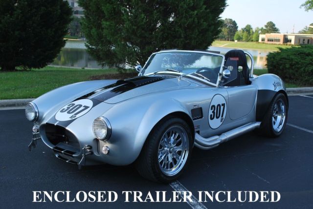 shelby cobra 427 backdraft racing - superb car with enclosed trailer and extras